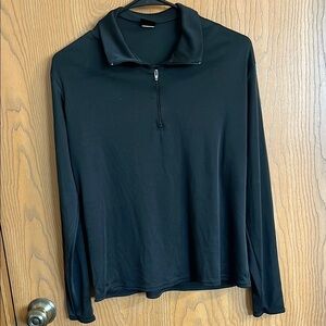Patagonia Capilene Black Quarter-Zip Pullover Large‎